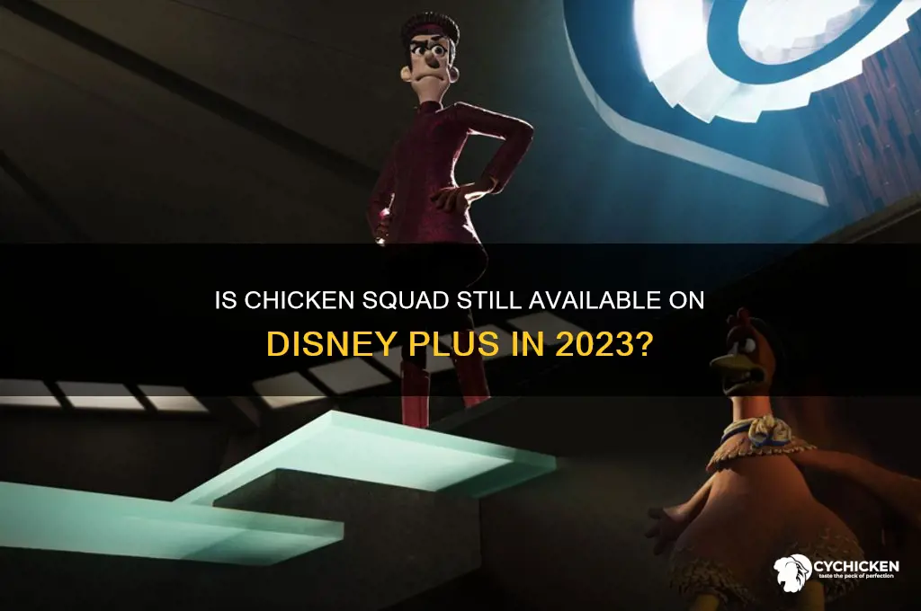 is chicken squad still on disney plus