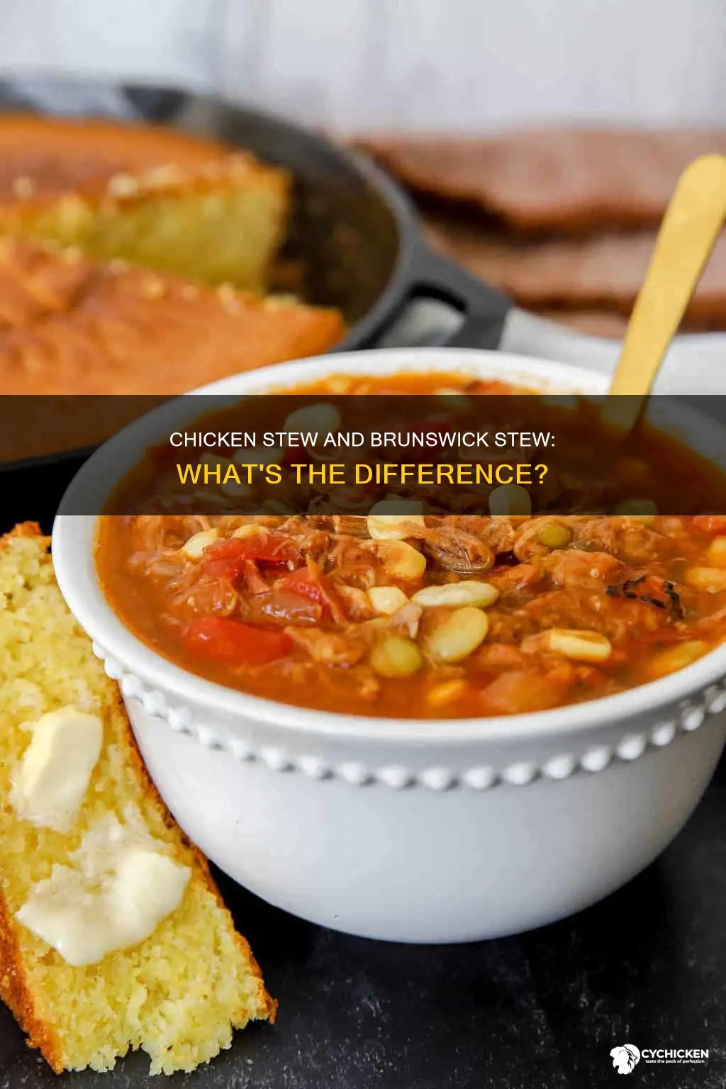 is chicken stew and brunswick stew the same thing