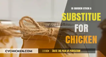 Can Chicken Stock Replace Chicken in Recipes? A Culinary Debate