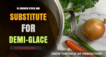 Can Chicken Stock Replace Demi-Glace in Your Recipes? Find Out!