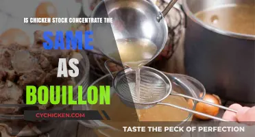 Chicken Stock Concentrate vs. Bouillon: Understanding the Key Differences