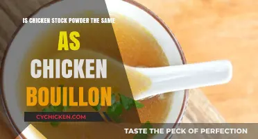 Chicken Stock Powder vs. Bouillon: What's the Difference?
