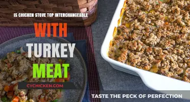 Can Chicken Stove Top Stuffing Substitute for Turkey Meat?