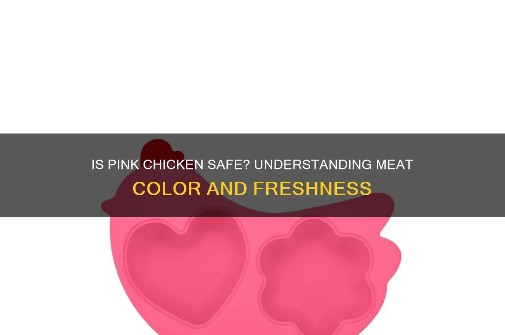 is chicken supposed to have pink in it