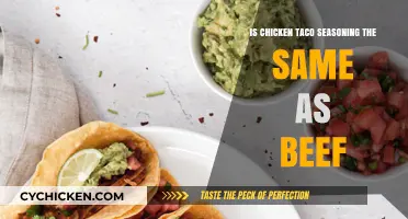 Chicken vs. Beef Taco Seasoning: Are They Interchangeable?