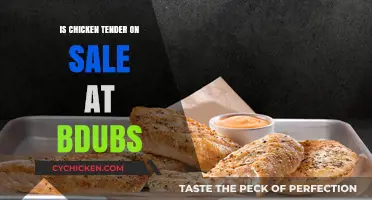 Savor the Savings: BDubs' Chicken Tender Sale Alert!