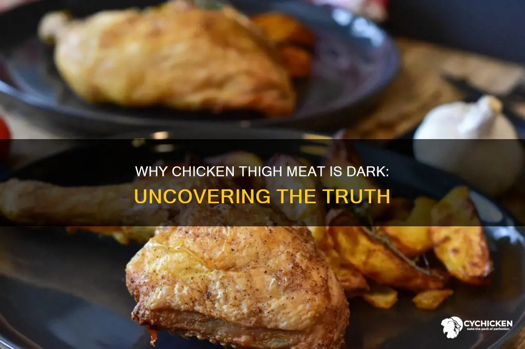 is chicken thigh meat dark