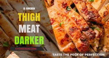 Why Chicken Thigh Meat is Darker: Uncovering the Science Behind the Color
