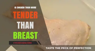 Chicken Thigh vs. Breast: Which Cut Offers More Tenderness?