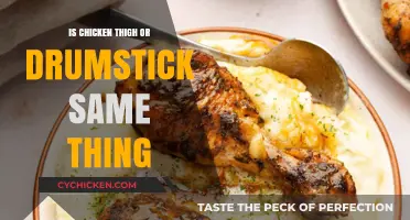 Chicken Thigh vs. Drumstick: Are They the Same Cut?