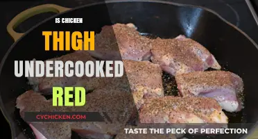 Is Chicken Thigh Undercooked if It's Red? Here's the Truth