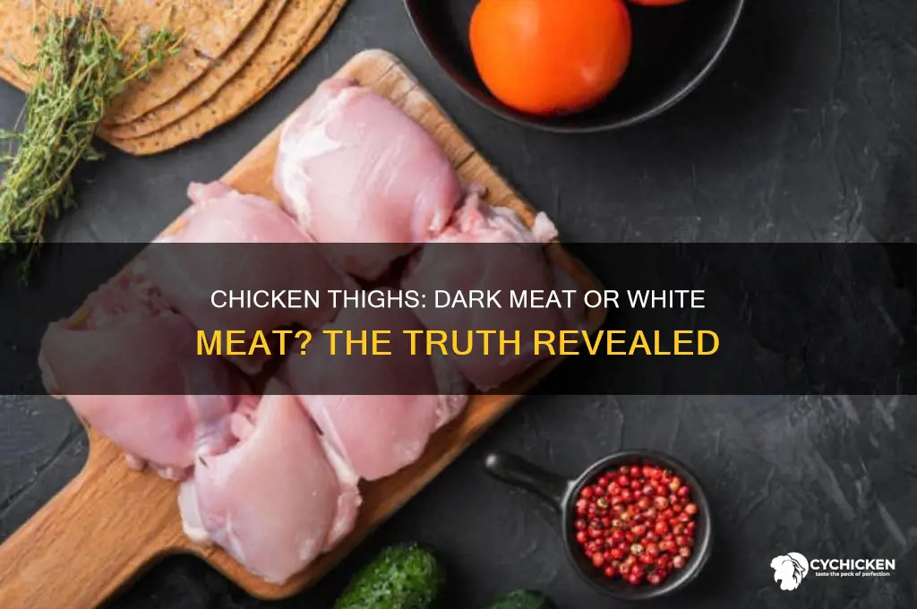 is chicken thighs dark meat or white meat