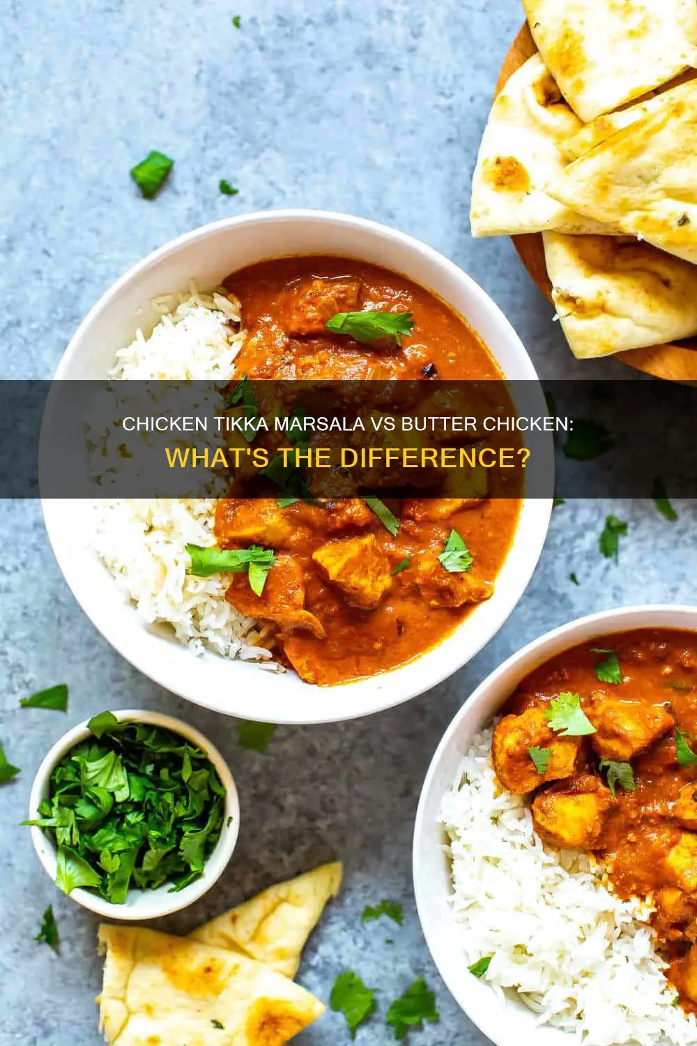 is chicken tikka marsala and butter chicken the same