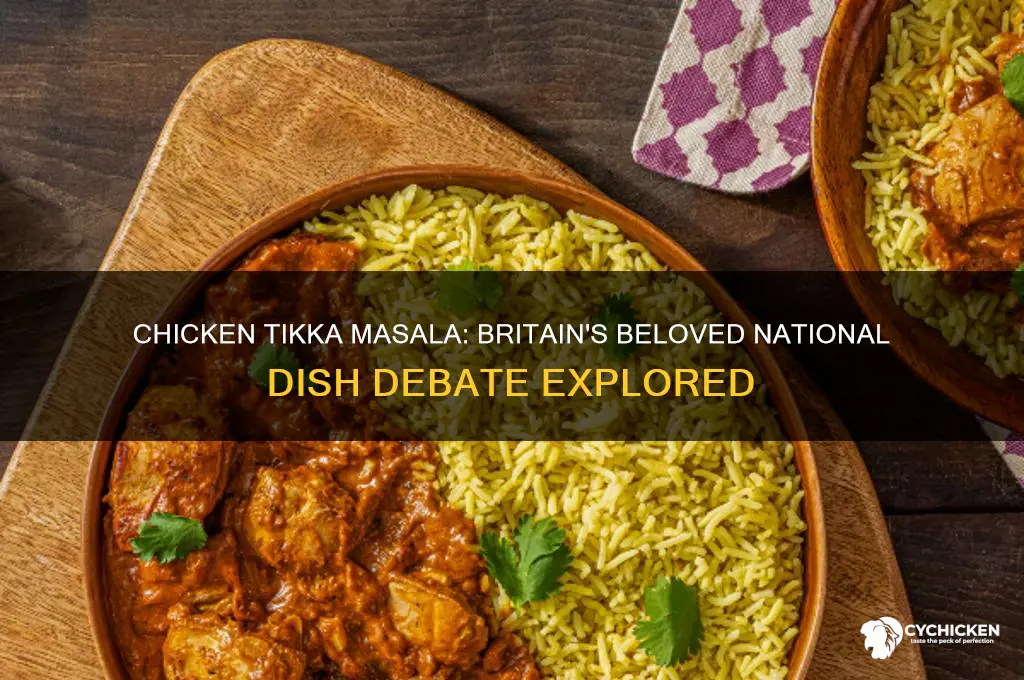 is chicken tikka masala britain