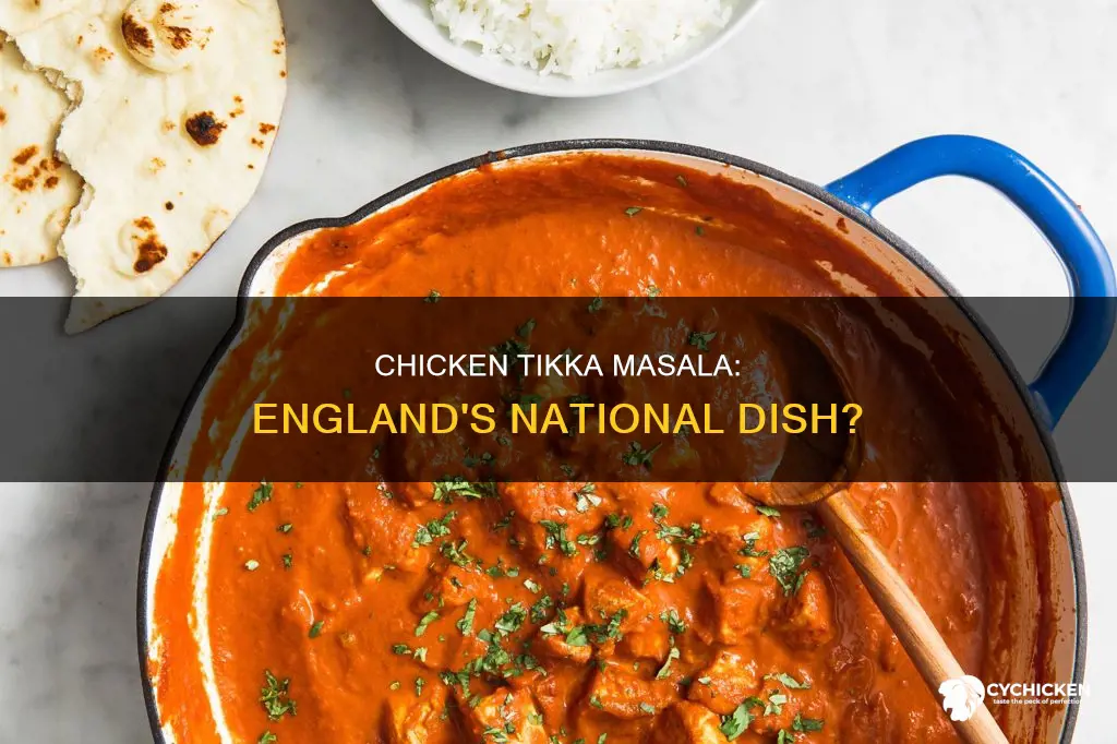 is chicken tikka masala the national dish of england
