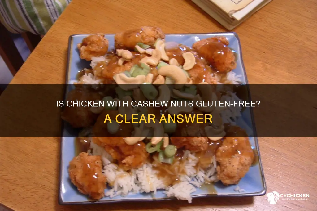 is chicken with cashew nuts gluten free