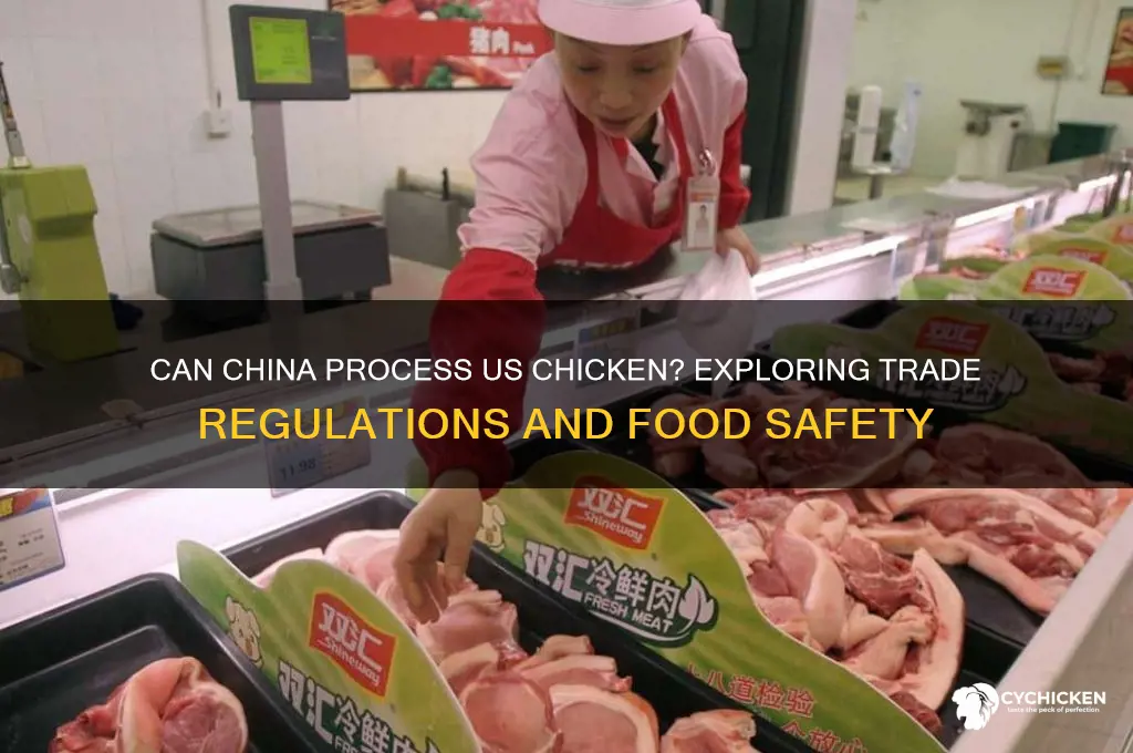 is china allowed to process us chicken