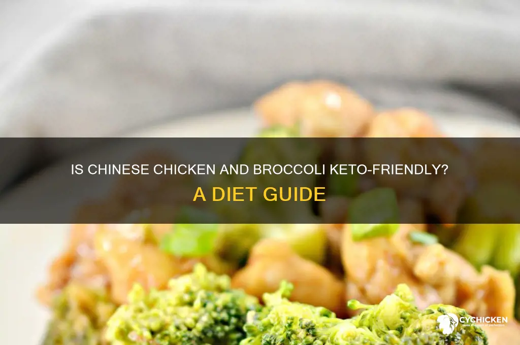 is chinese chicken and broccoli keto friendly