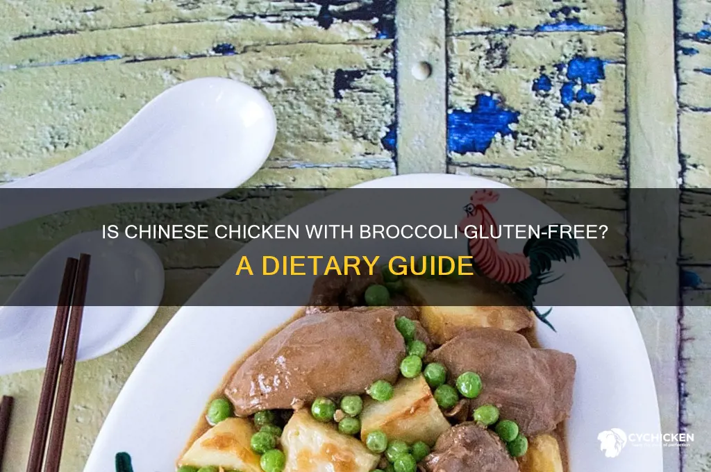 is chinese chicken with broccoli gluten free