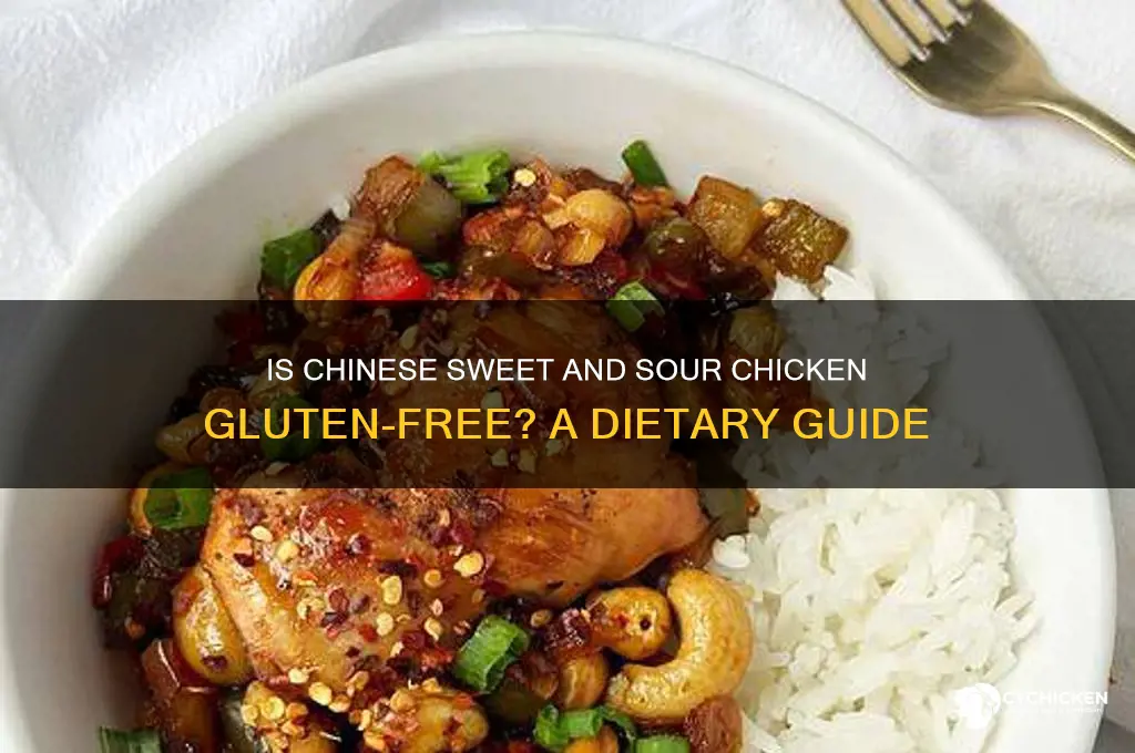 is chinese sweet and sour chicken gluten free