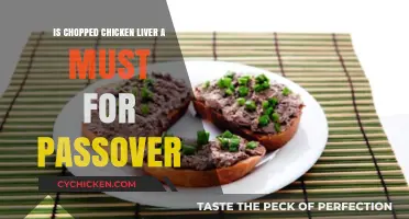 Chopped Chicken Liver: A Passover Tradition or Optional Delight?