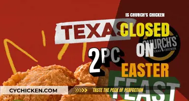 Is Church's Chicken Open or Closed on Easter Sunday?