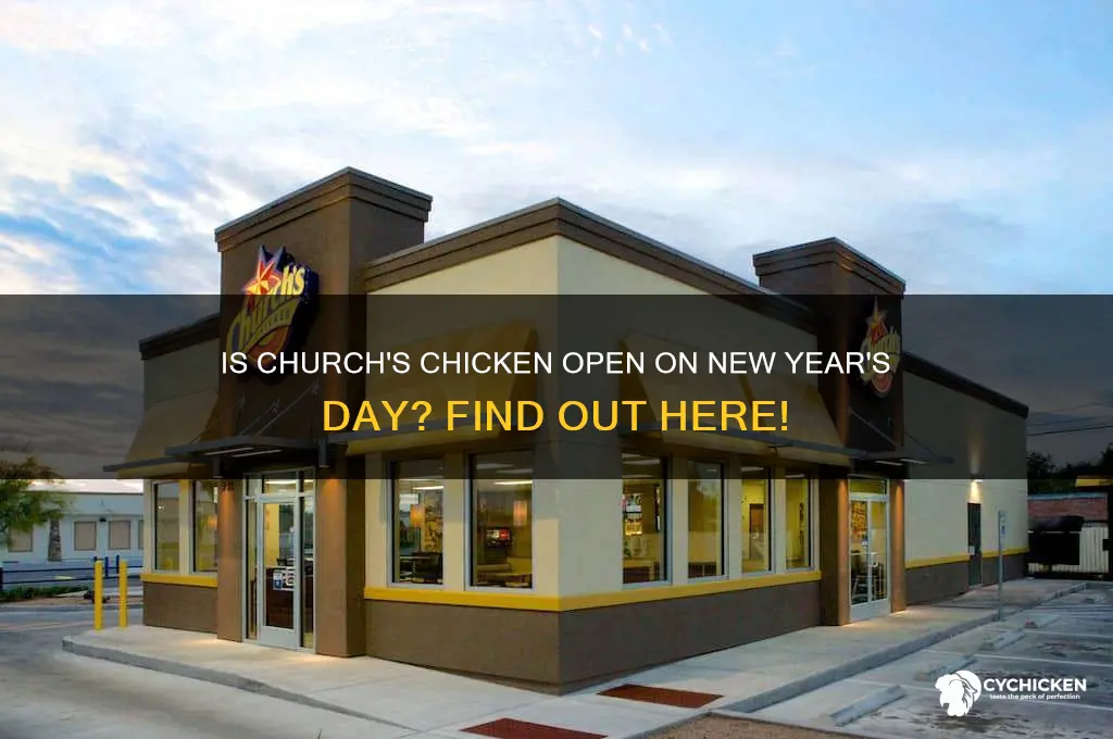 is churchs chicken open on new years day