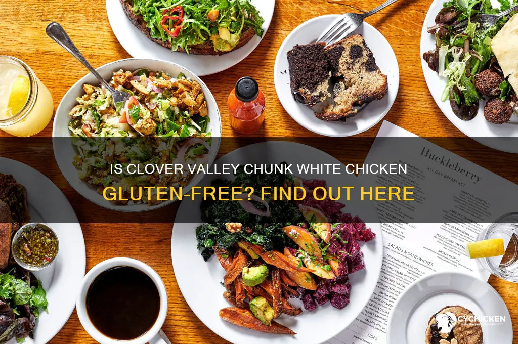is clover valley chunk white chicken gluten free