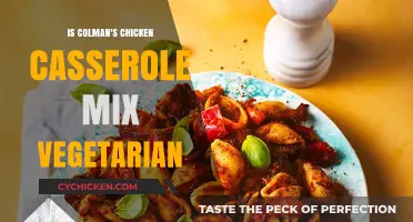 Is Colman's Chicken Casserole Mix Vegetarian? A Detailed Review