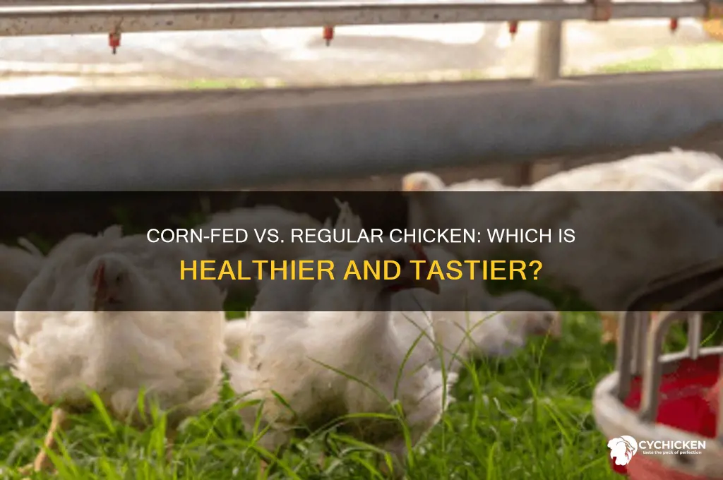 is corn fed chicken better than normal chicken