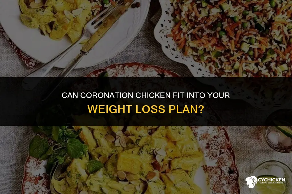 is coronation chicken healthy for weight loss