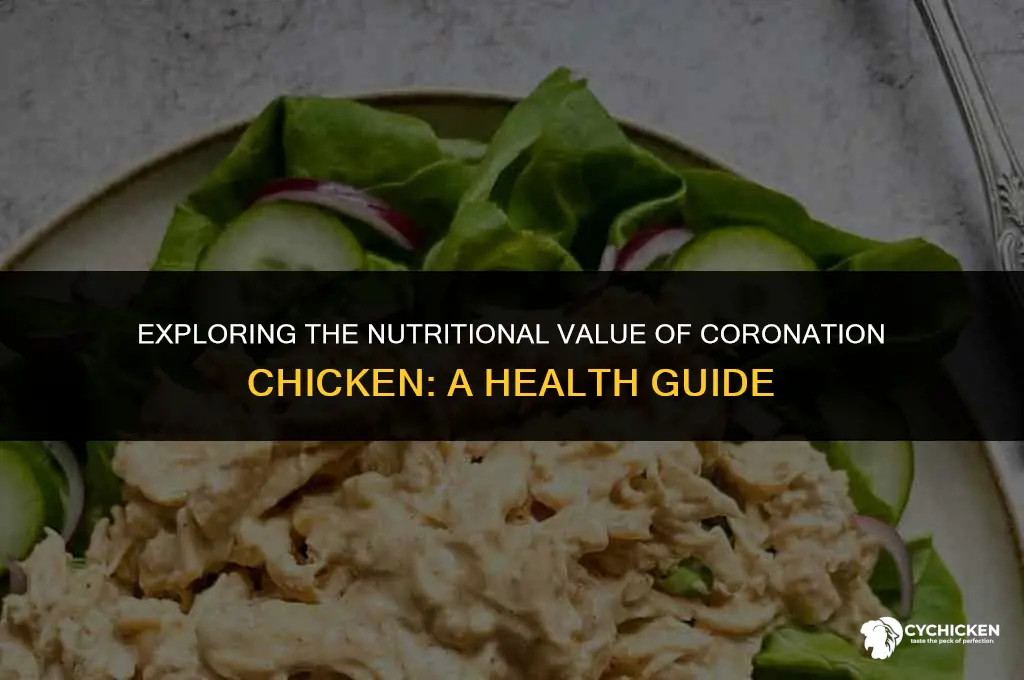 is coronation chicken healthy
