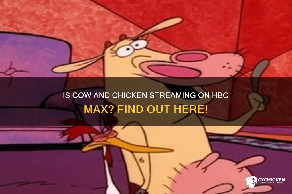 is cow and chicken on hbo max