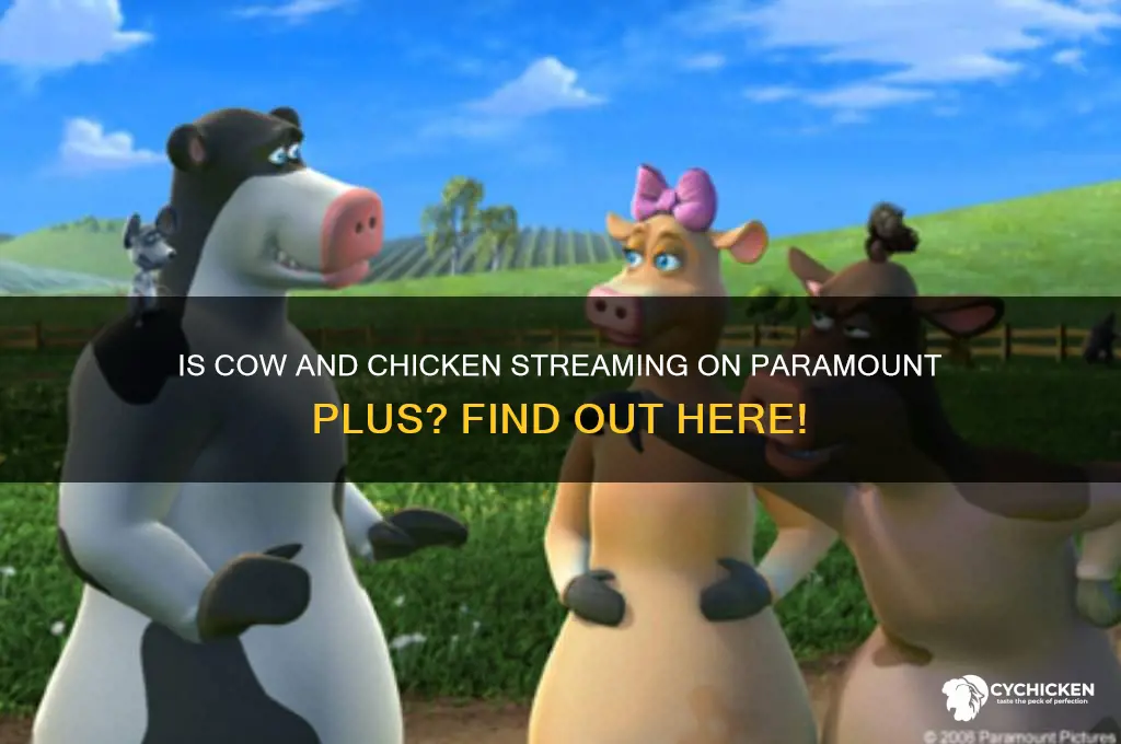 is cow and chicken on paramount plus