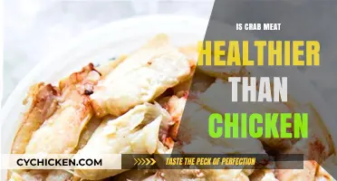 Unveiling the Nutritional Showdown: Crab Meat vs. Chicken