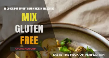 Deliciously Gluten-Free: Crock Pot Savory Herb Chicken Seasoning Mix