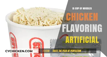 Is Cup Noodles Chicken Flavoring Artificial? Uncovering the Truth