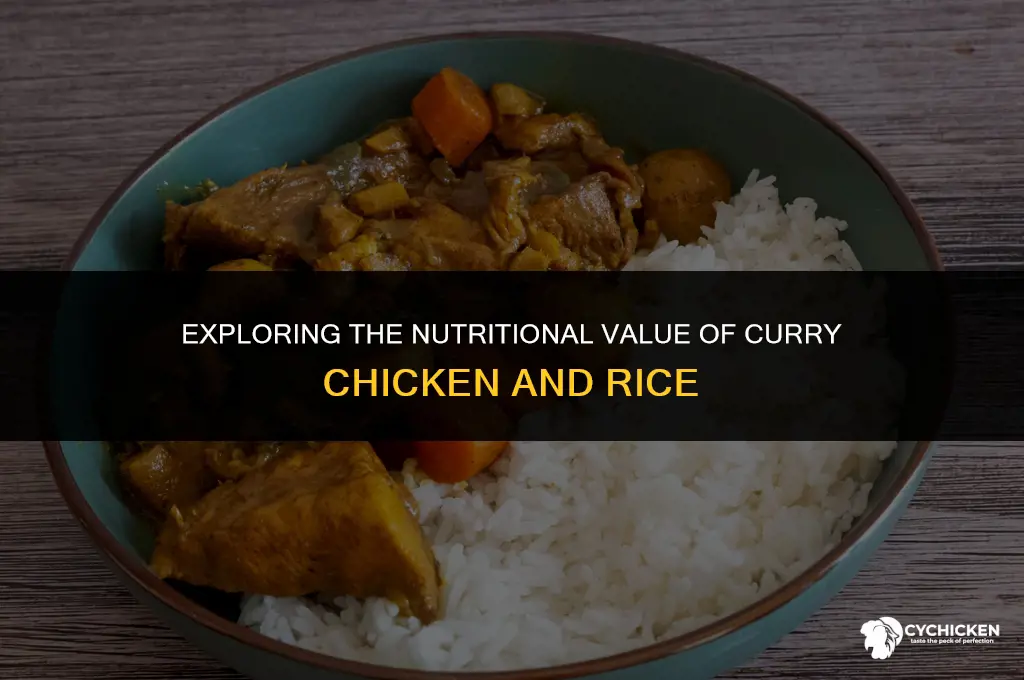 is curry chicken and rice healthy