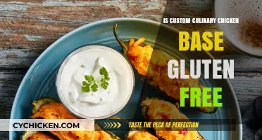 Is Custom Culinary Chicken Base Gluten-Free? A Detailed Analysis