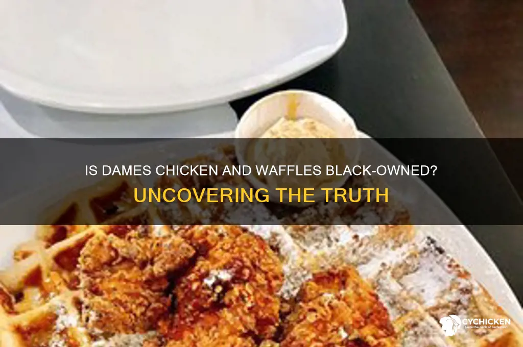 is dames chicken and waffles black owned
