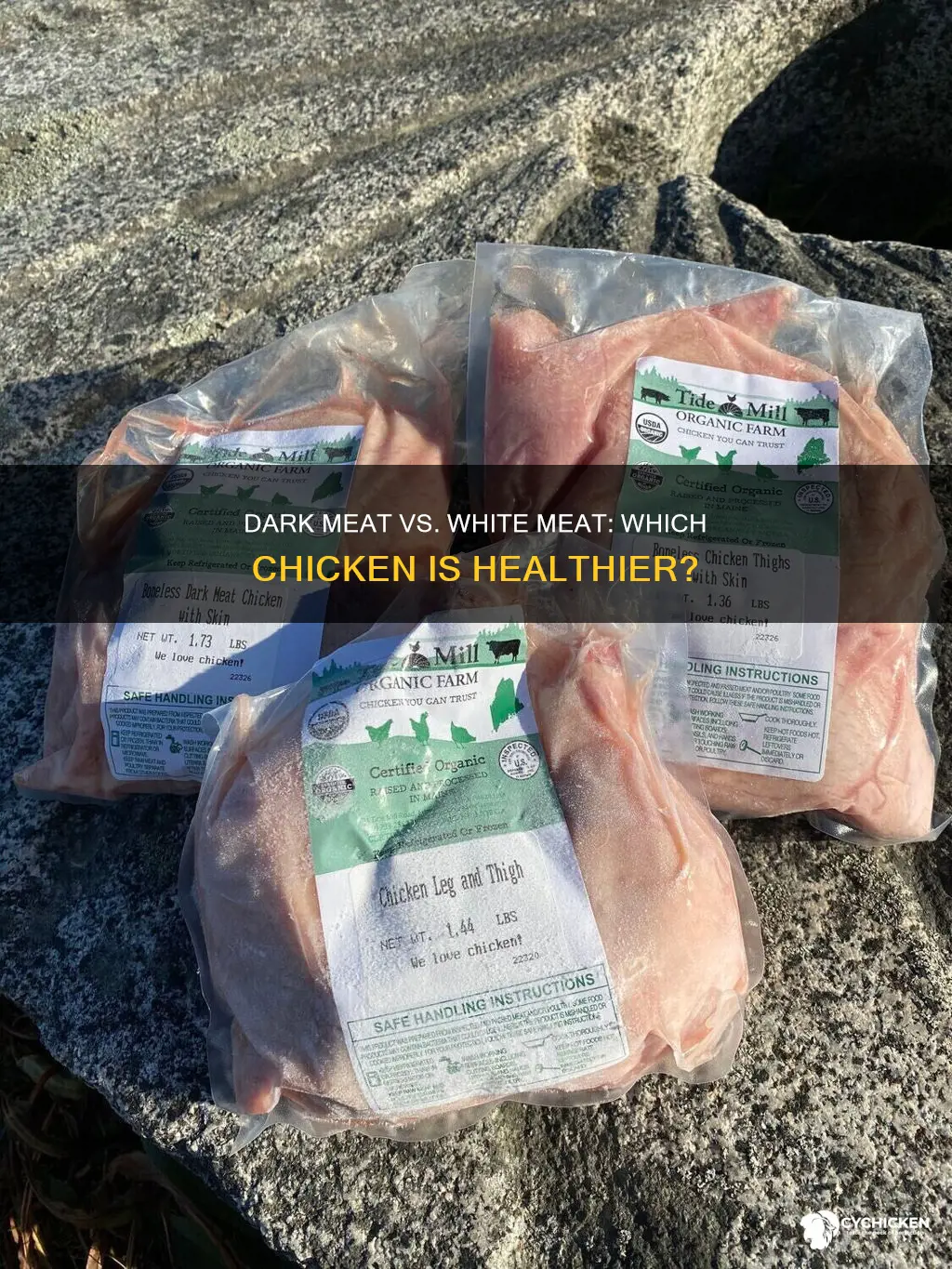 is dark chicken meat better for you than white