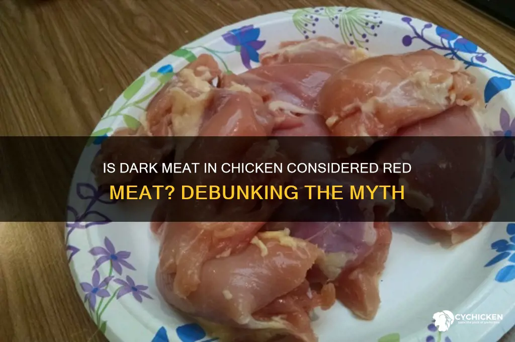 is dark me in chicken consider red me