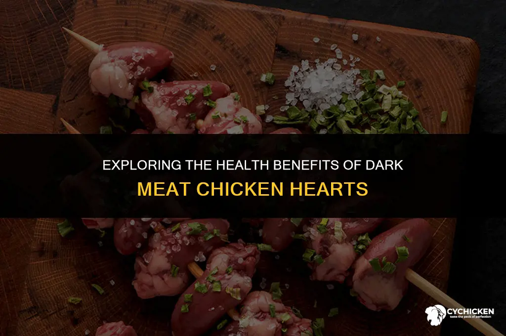 is dark meat chicken heart healthy