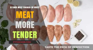 Chicken Meat: Dark vs. White, Which is Tender?