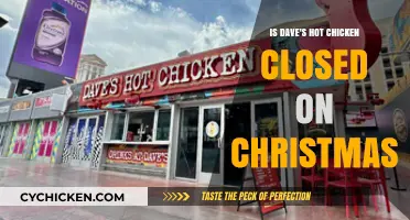 Is Dave's Hot Chicken Open or Closed on Christmas Day?