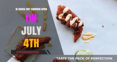 Is Dave's Hot Chicken Open on July 4th? Check Hours Here