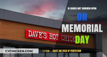 Is Dave's Hot Chicken Open on Memorial Day? Find Out Here