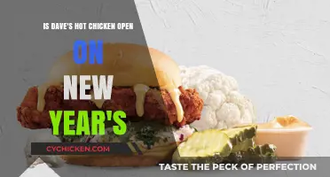 Dave's Hot Chicken: New Year's Opening Hours