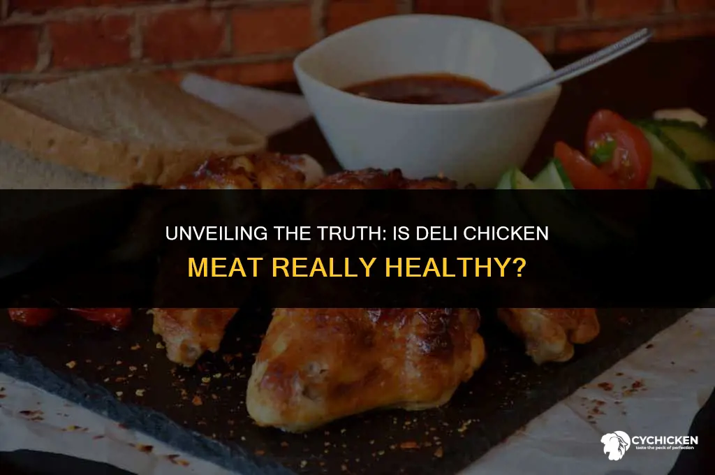 is deli chicken meet healthy