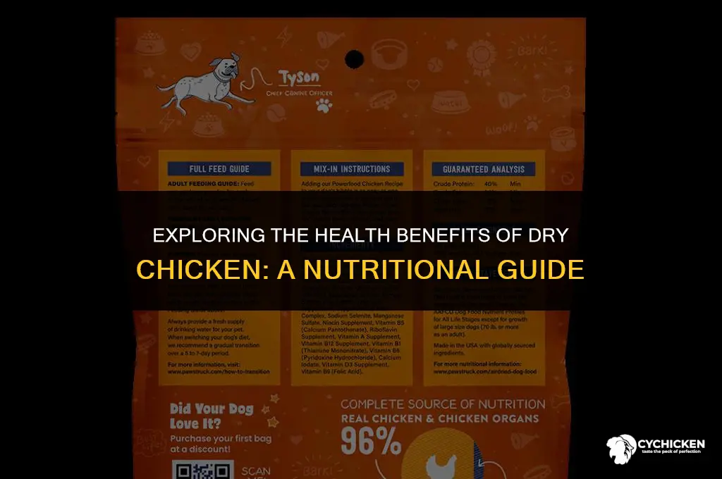 is dry chicken healthy